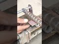 Iron welding techniques with modern tools #shorts