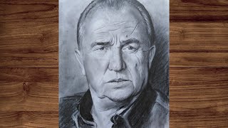 Karakalem Portre Çizimi | Fatih Terim Nasıl çizilir | How To Draw Fatih Terim