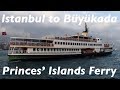 Istanbul to the Princes' Islands ferry trip on Sehir Hatlari ferry Fahri S. Koruturk