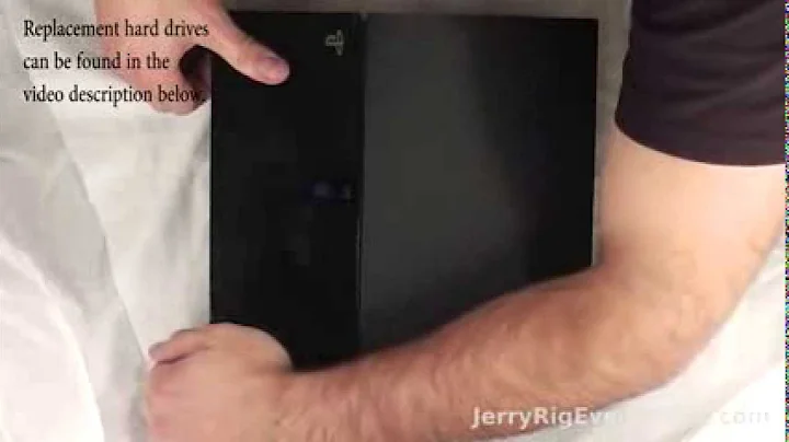 PS4 Hard Drive Replacement and SSD Upgrade How to video