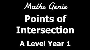 Points of Intersection