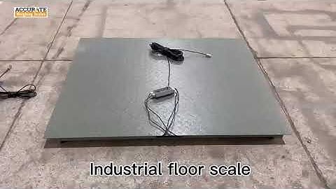 Heavy Duty 3ton Electronic Platform Weighing Scales 2000kg Floor Scale