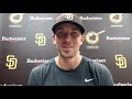 New padres catcher jason castro on trade playing against former team learning new staff  more