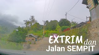 Jalan Kecil dan extrim,Kampung Balingka