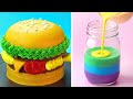 Perfect Hamburger Cake Decoration You'll Love | Most Satisfying Cake Decorating Tutorials | So Yummy