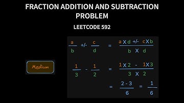 Fraction Addition and Subtraction - Leetcode 592 - Java