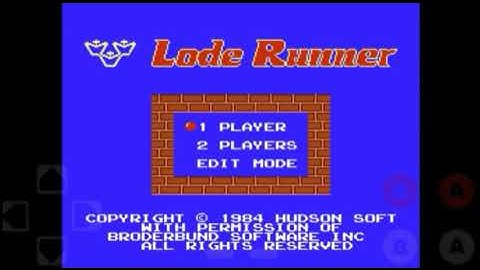 Lode Runner (NES) - Edit Mode 9