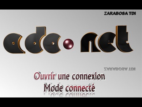 4 -ADO.NET en C#  Ouvrir une connexion SQL SERVER (Mode connecté) - شرح