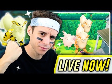 LIVE LET'S GO SHINY HUNTING ~ INSANE WILD ARCANINE!! (Full Odds) | Supreme Stream - LIVE LET'S GO SHINY HUNTING ~ INSANE WILD ARCANINE!! (Full Odds) | Supreme Stream