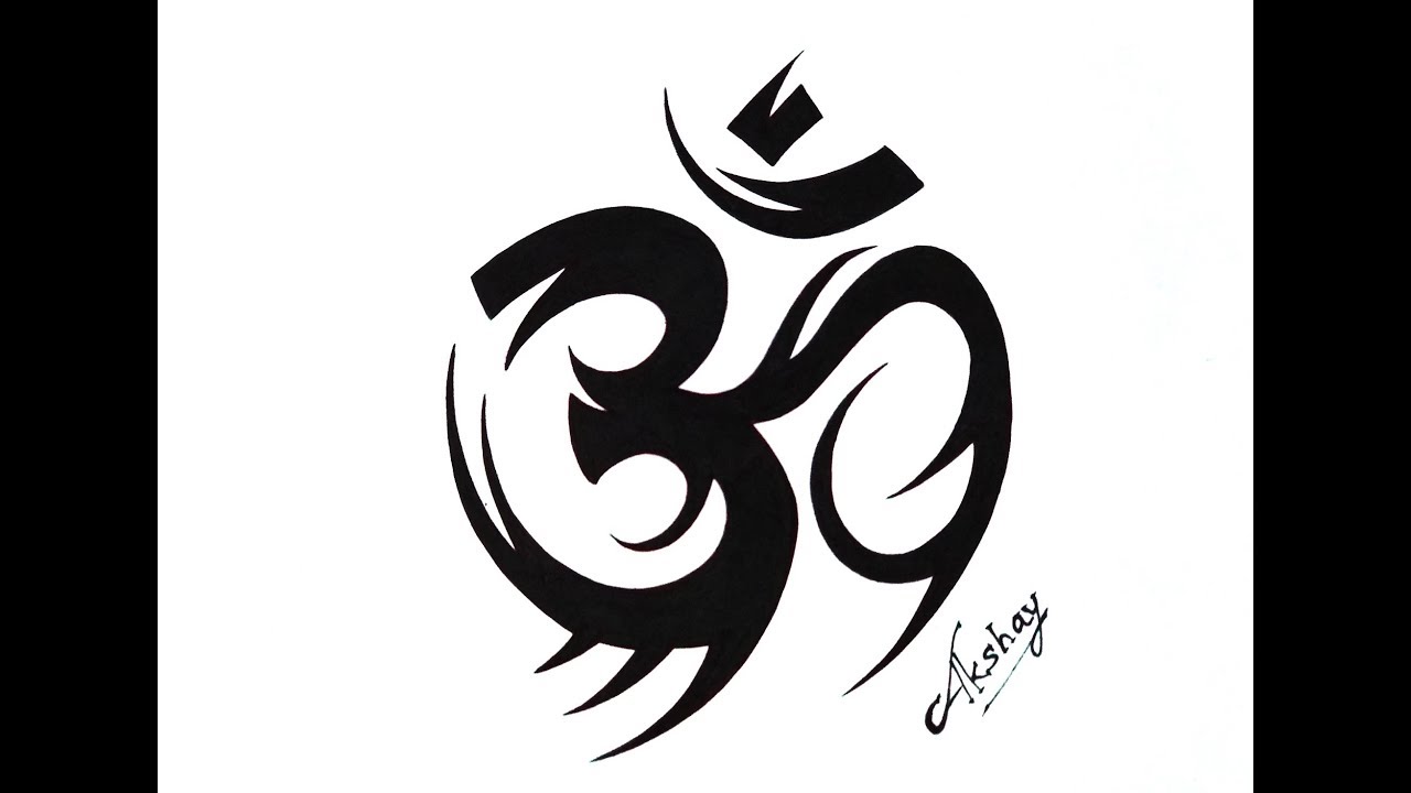 Om Symbol Tattoo Designs for Men and Women - wide 9