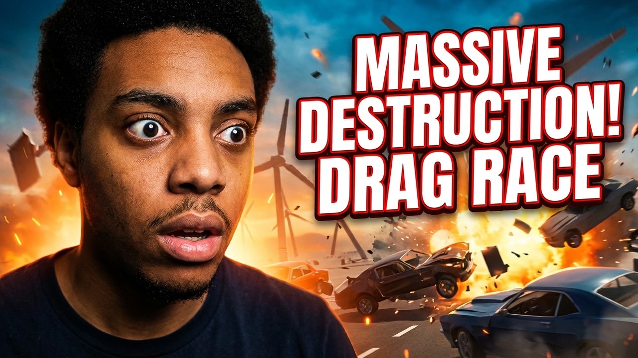 DRAG RACING OF DESTRUCTION!!! | Turbo Dismount (Part 5)