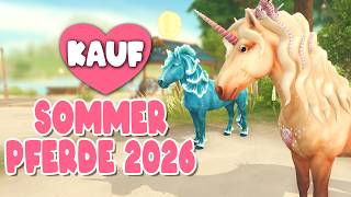 NEUE SOMMERPFERDE 2026 🐴 PFERDEKAUF 🐴 Star Stable Online