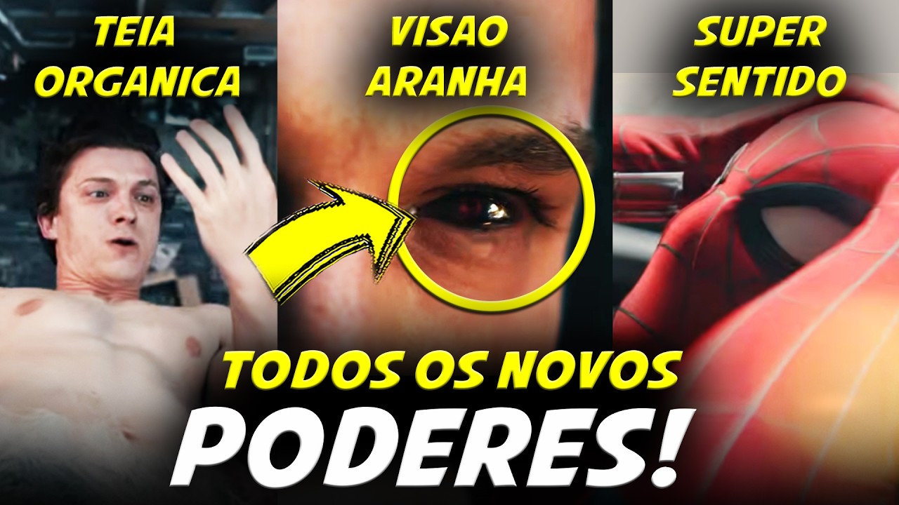 CONHEÇA OS NOVOS PODERES INSANOS DO HOMEM ARANHA!! TRAILER HOMEM ARANHA: UM NOVO DIA | ANÁLISE