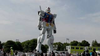 (HD) Gundam 20090714 04 side ( noon )
