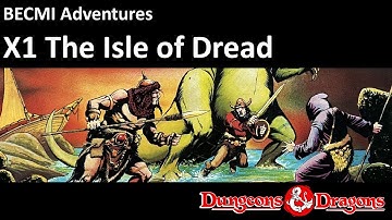 X1 The Isle of Dread - A BECMI adventure module review
