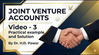 Joint Venture | When Separate books of account Maintained | Video 3