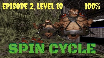 Duke Nukem 3D (100%) Walkthrough (E2L10: Spin Cycle)
