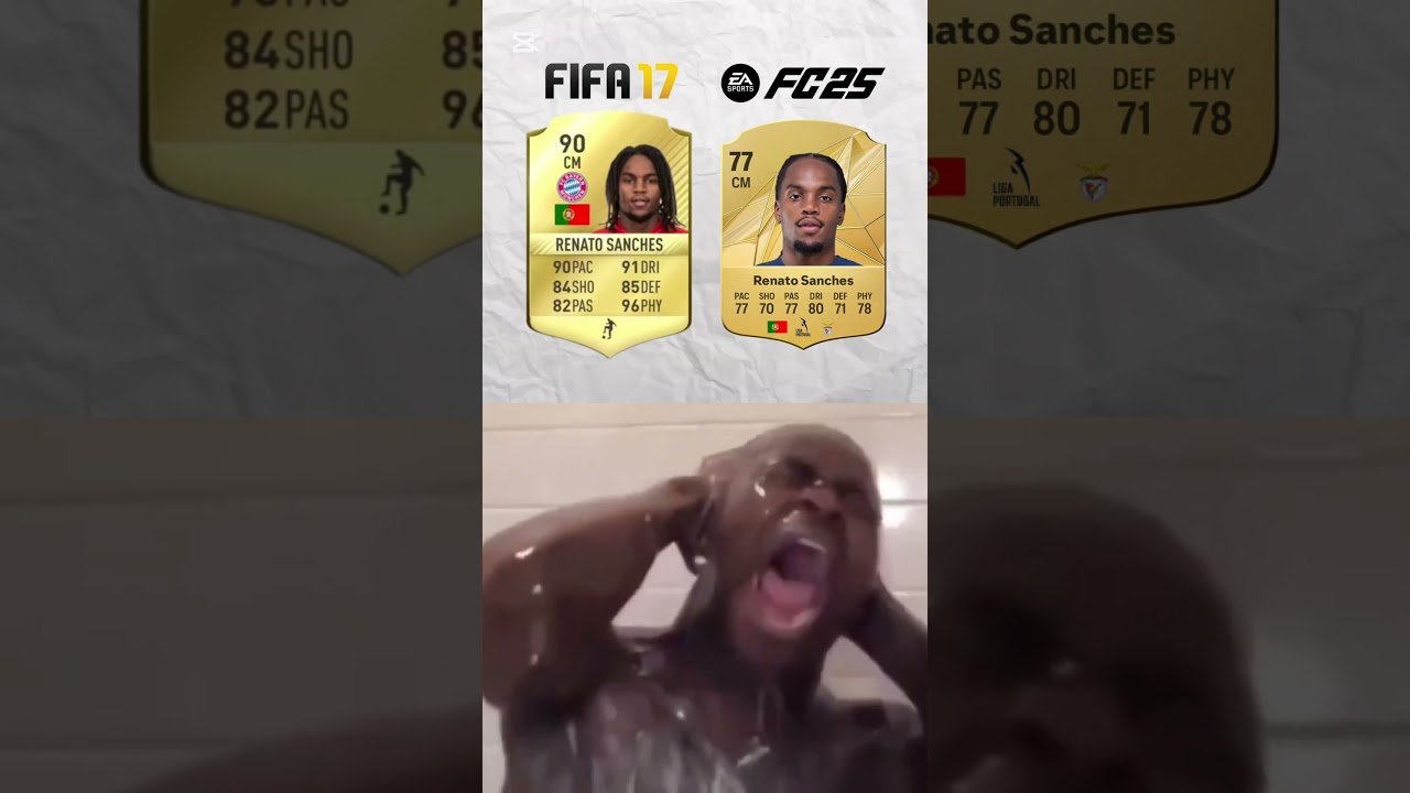 FIFA 17 Potential VS Now 😂