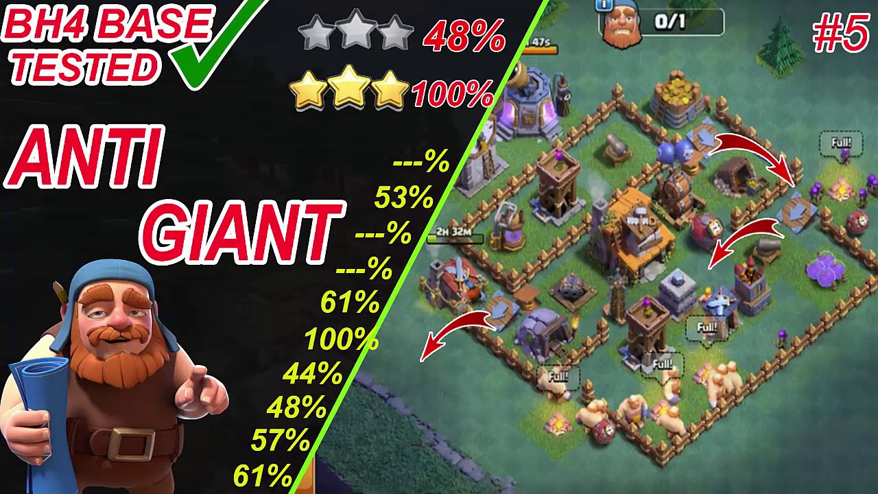 BH4 Base Tested : TROLL BASE ANTI GIANT AND BABY DRAGON | CHỐNG MẬP KHÁ HAY PART #5