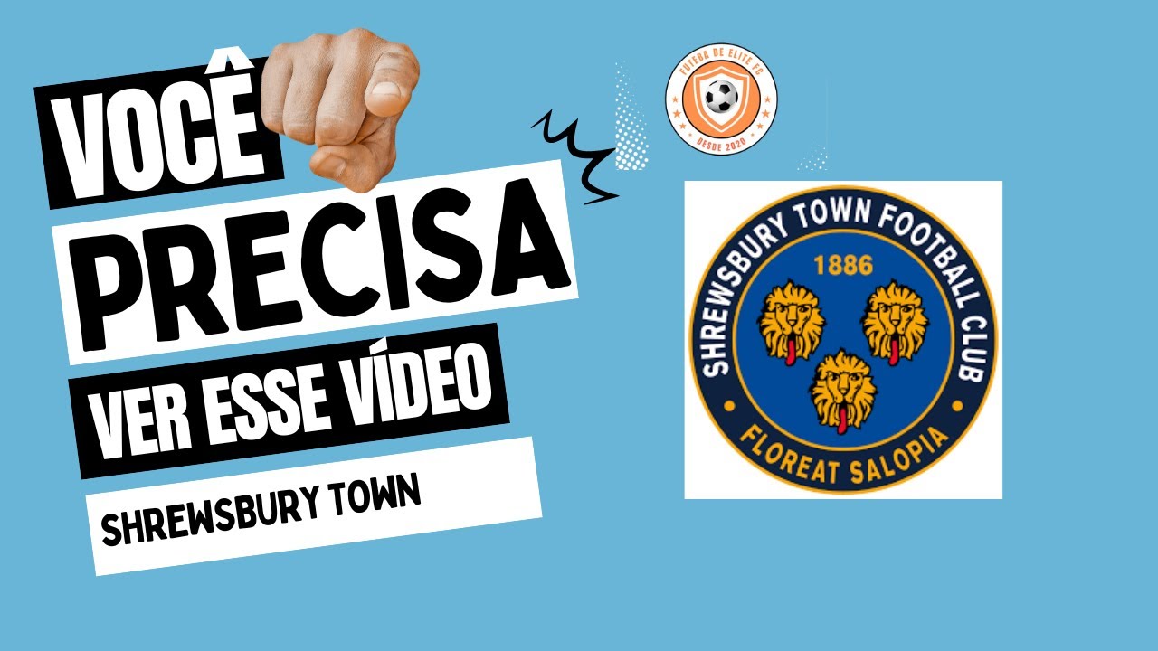 A INCRÍVEL HISTÓRIA DO EC SHREWSBURY TOWN FC