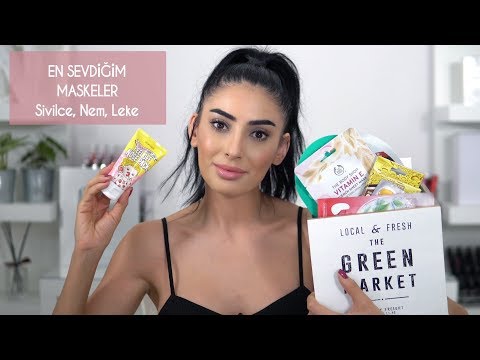 En Sevdiğim Maskeler🍋🥥🍯| Sivilce, Nem, Leke, Gözenek Temizleyici