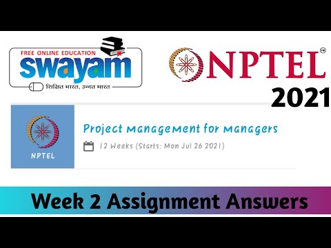 nptel software project management assignment answers 2022