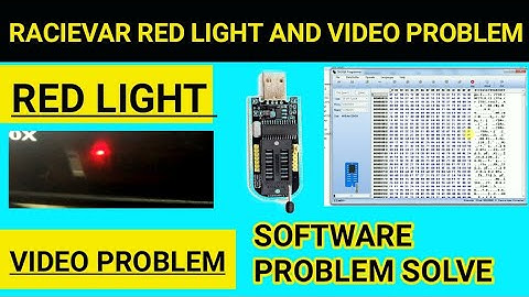 1506g video problem red light problem solve use with programmer ch341