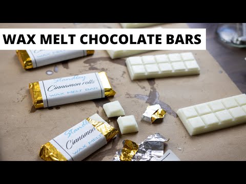 Forget candles, lets make wax melt chocolate bars today