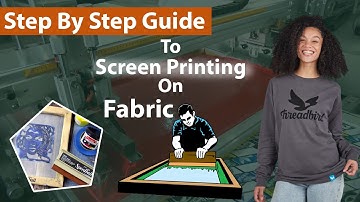 Step By Step Guide to Screen Printing Patterns on Fabric | Screen Printing | Zdigitizing