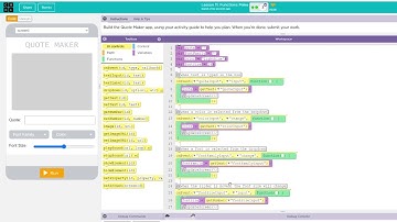 AP CSP - Code.org: Unit 4: Lesson 11 FUNCTIONS MAKE (2021)