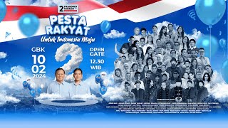 [LIVE] Pesta Rakyat, Kampanye Akbar Prabowo - Gibran