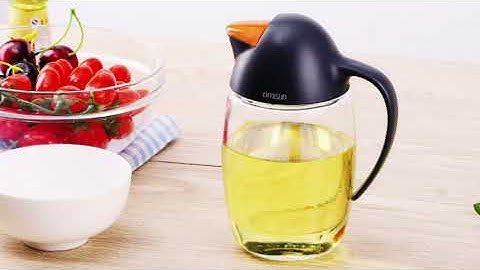 GMISUN Oil Dispenser Oil Container for Kitchen｜Olive Oil Bottle with Auto Flip (21oz)