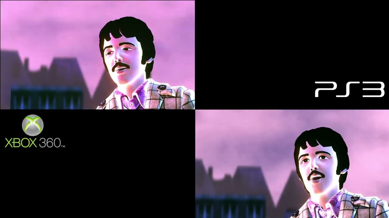The Beatles: Rock Band Scape Comparison - She's Leaving Home (Xbox/PS3)