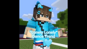 “Lonely Lonely“ Dance Trend - Mine-imator Minecraft Animation #shorts #minecraftanimations #viral