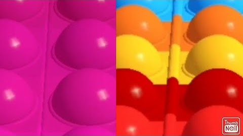 Pop it Run,Pop it fidget 3D Gameplay , Very relaxing and satisfying All Levels Gameplay Walkthrough