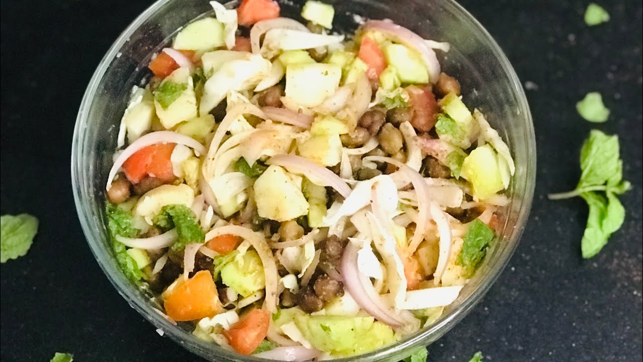 Chana chaat recipe for weight loss weightloss fatloss reels YouTube