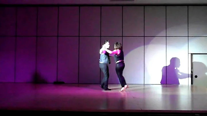 Rhythmic Fusion Pro Routine "El Malo" -- Mike Zuniga & Tanya Fragnito -- LA Bachata Festival 2011