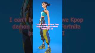 Kpop demon hunters in Fortnite before GTA VI #fortnite #fortniteupdate #kpopdemonhunters #epicgames