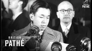 Prince Akihito Arrives 1953