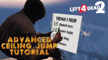Left 4 Dead 2: Hunter Advanced Ceiling Jump Tutorial [After Last Stand Update]