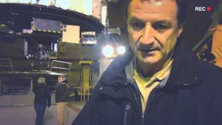 Inside The Dome Of The Canada-France Hawaii Telescope