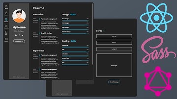Part 1 : ReactJs Personal / Portofolio Website | Page Transitions & Carousel (Router , GraphQL)