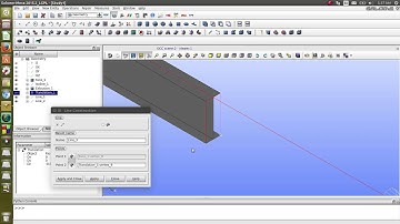 Lesson 16. Basic Of Salome-Platform.  Making Shell Model Of I-beam.