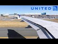 United Airlines Airbus A320 Takeoff from Denver (DEN)