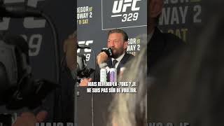 Conor McGregor dit ce qu'il pense de Justin Gaethje 🔥