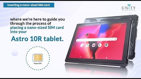 Maxwest Astro 10R Tablet SIM Card Installation Guide: Unity Wireless Step-by-Step Tutorial