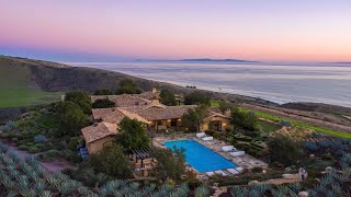 A 3,500-acre santa barbara, california, ranch with some of the most
stunning ocean views in california is for sale $110 million. el rancho
tajiguas was p...