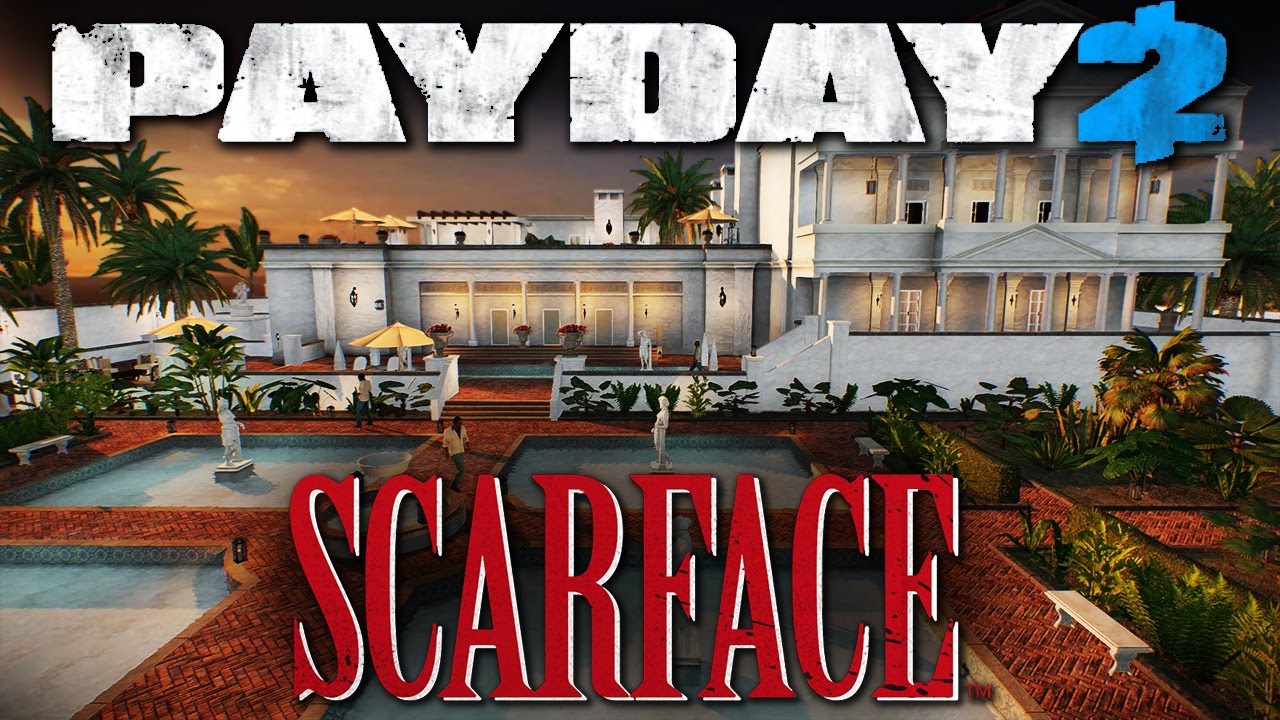 Payday 2 - Scarface Mansion - One Down Solo Stealth (All loot from vault) - YouTube