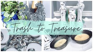 How to upcycle your hoard - Trash to Treasure - Thrift store makeovers  - Thrift flips