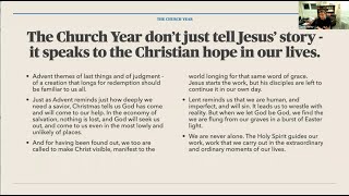 Episcopal 101 (11/18/2021) - The Church Year